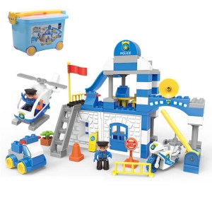 City Police Building Toy for wholesale